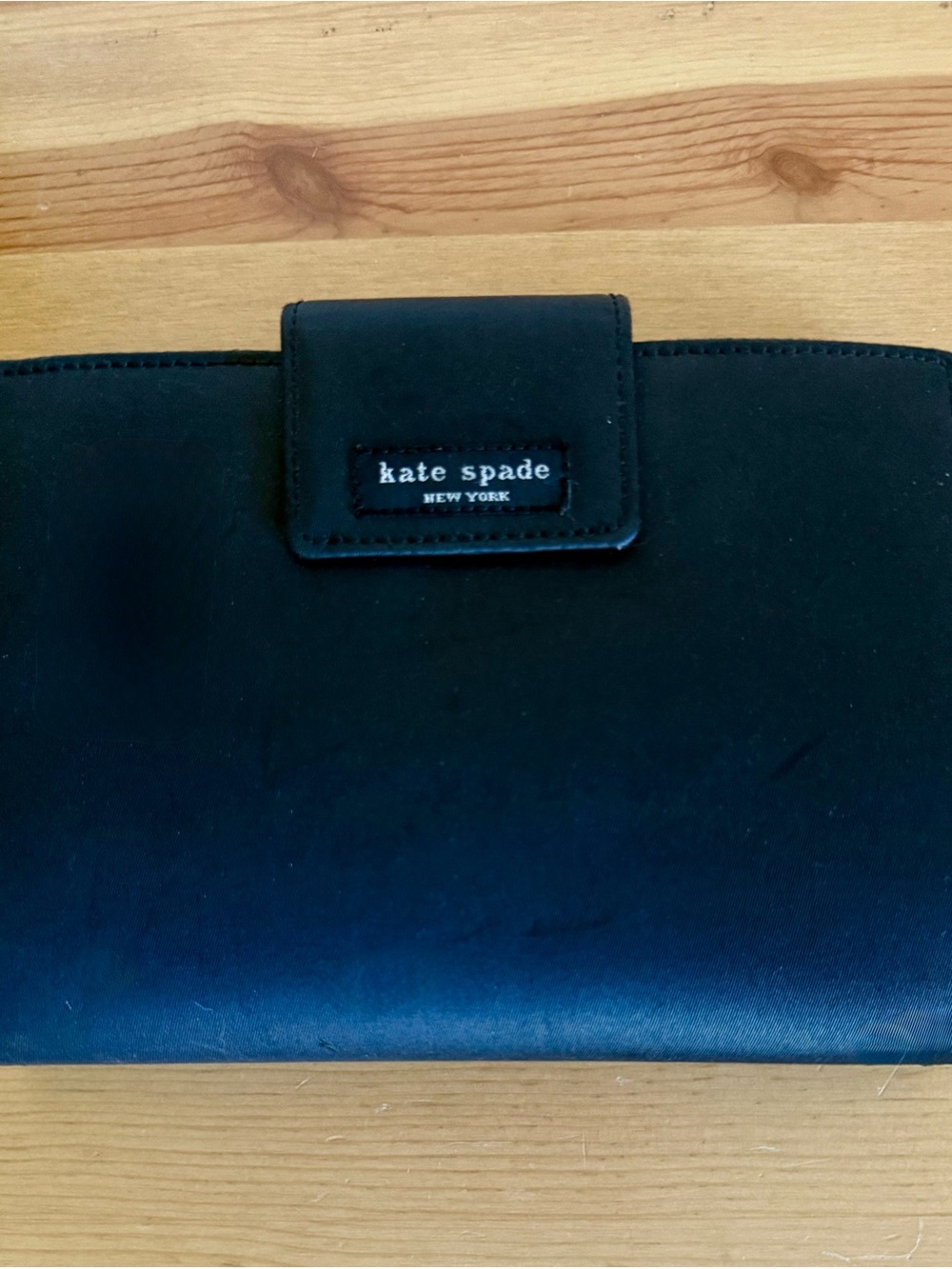 VINTAGE EUC Kate Spade Leather 6-Ring
Personal Planner Agenda Organizer Black